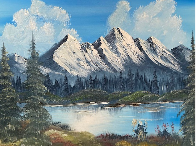 Picture for: Easy Oil Painting Using the Bob Ross Method (ages 12+)