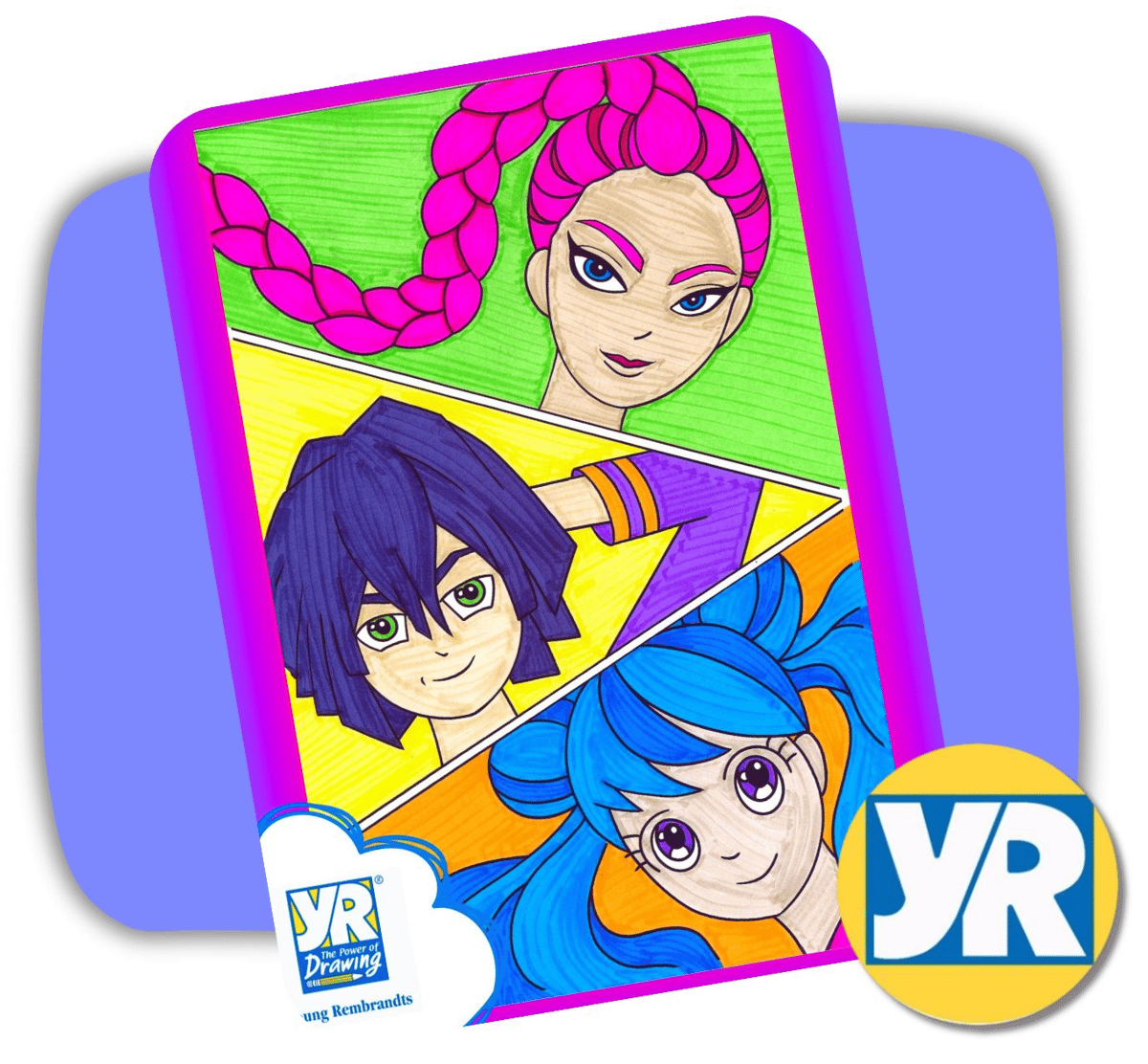 Picture for: NEW! K-Pop Anime Manga Art (entering gr. 1-6)