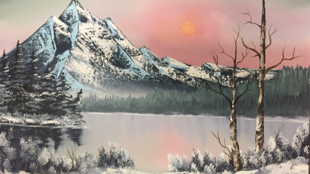 Picture for: Easy Oil Painting Using the Bob Ross Method (ages 12+)