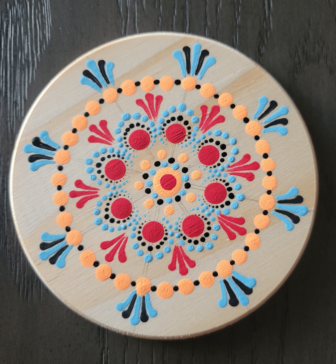 Picture for: NEW! Mandala Art on Coaster