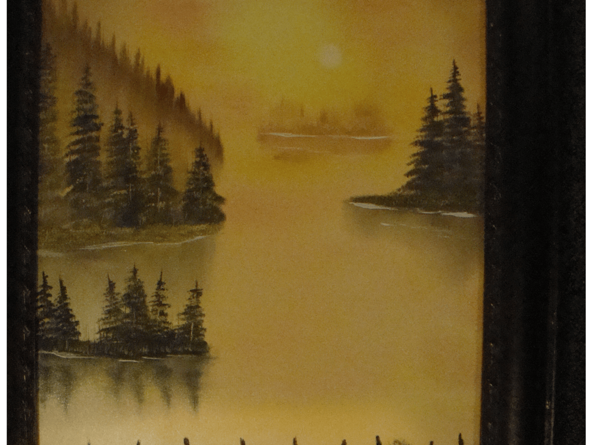 Picture for: Bob Ross Landscape Oil Painting - Intergenerational