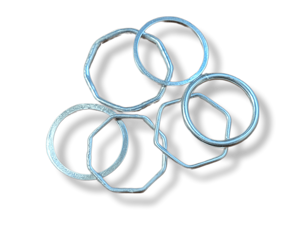 Picture for: Fused Silver Rings