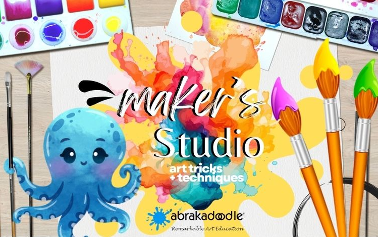 Picture for: Makers' Studio: Art Tricks & Techniques: Gr. K-5