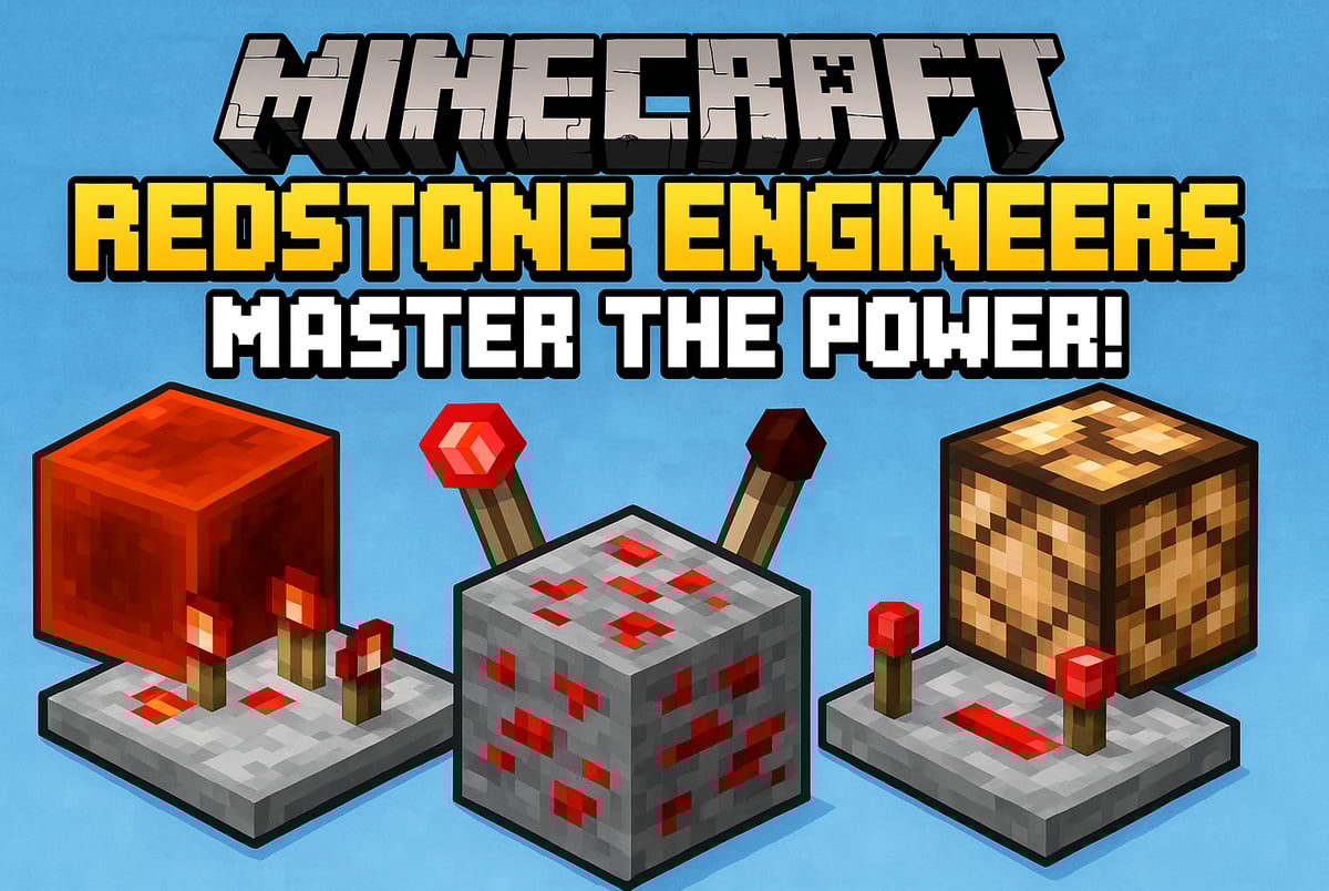 Picture for: Minecraft Redstone Engineers- Master the Power: Gr. 2-5