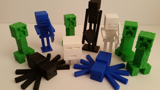 Picture for: 3D Printing: Minecraft-Inspired (Grades 3-7)