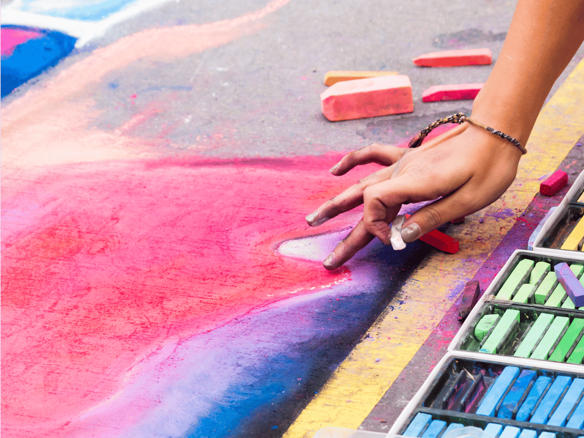 Picture for: Chalk Art (Adult + Child)