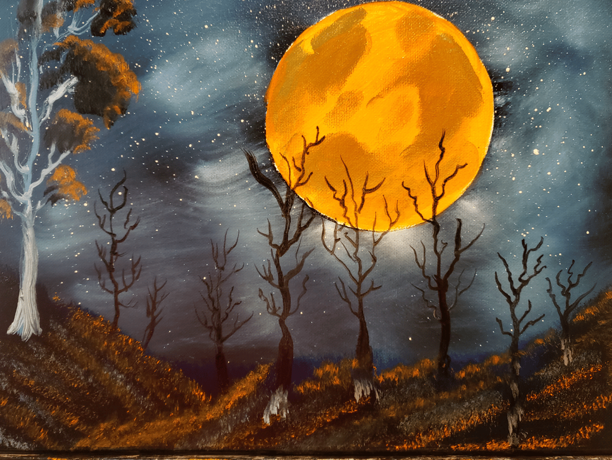 Picture for: Intro to Oil Painting: Halloween Moon