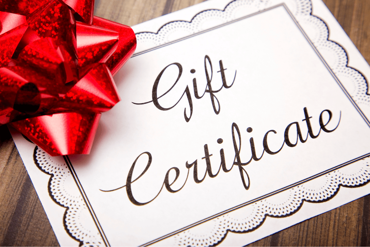 Picture for: Gift Certificate