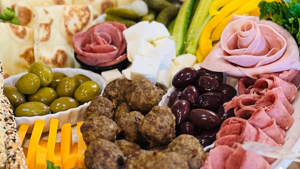 Course NEW | Festive Mediterranean Mezze Charcuterie Board! image 1