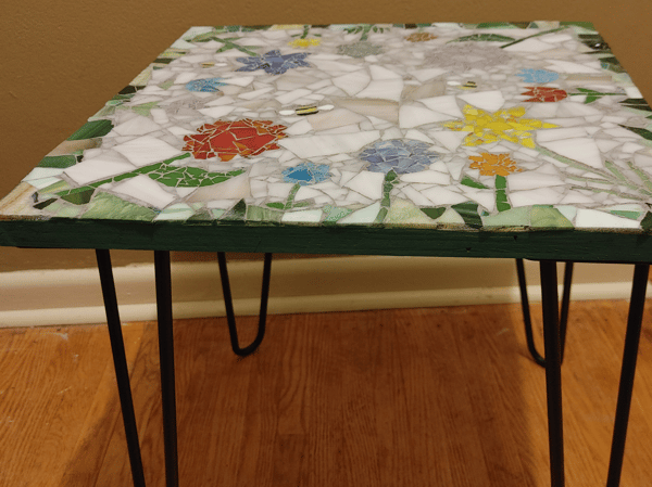 Course Glass Mosaic Table or Sign image 1