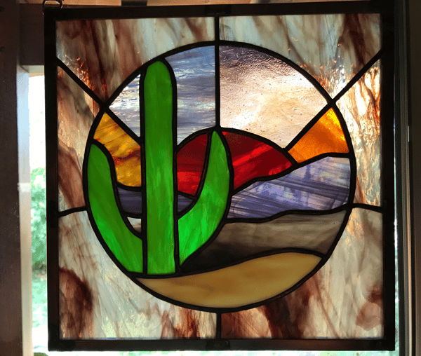 Course Stained Glass — Copperfoil Panel image 1