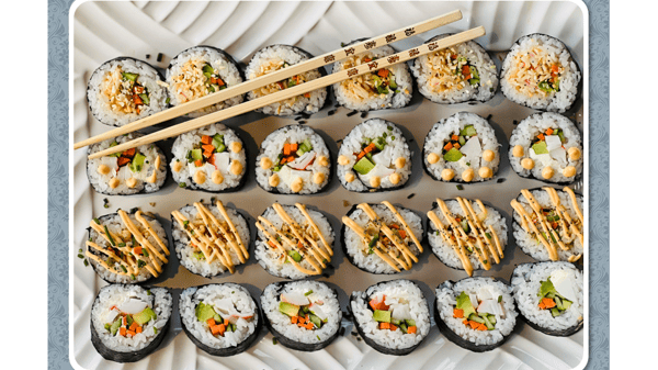 Course Cooking with Tess - California Sushi Roll Extravaganza! image 1