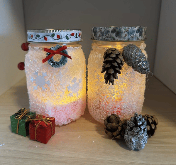 Course NEW | Winter Glass Luminaries image 1