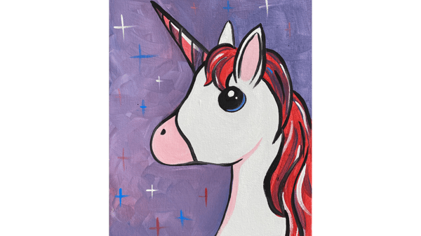 Picture for: Fancy Unicorn Painting