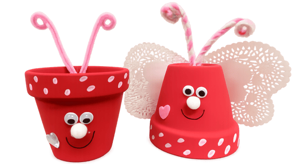 Course Elem - Love Bug Clay Pot image 1