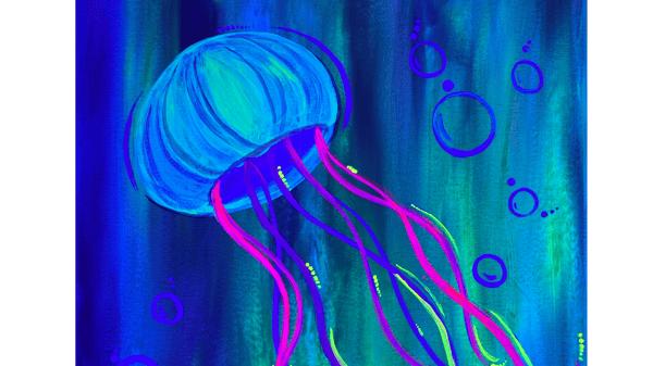 Picture for: Neon Jelly Fish (glow)