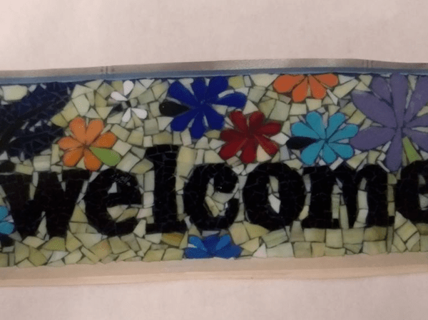 Picture for: Glass Mosaic Table/Sign