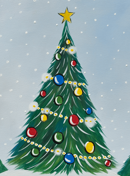 Picture for: Christmas Tree Painting