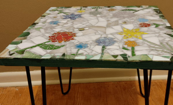 Course Glass Mosaic Table/Sign image 1