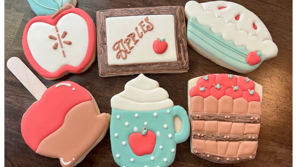 Picture for: Cookie Decorating: Apple Theme!