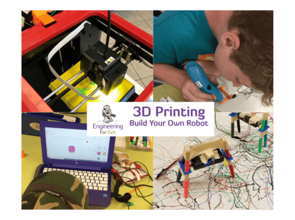 Course 3D Printing - Build Your Own Robot with Engineering for Kids image 1