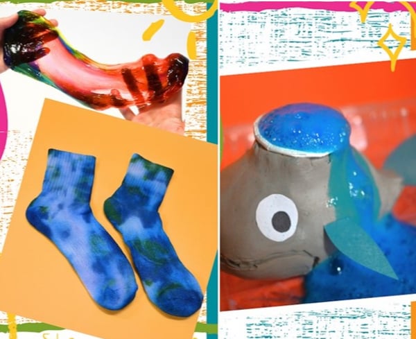 Picture for: Rainbow & Tie Dye and Erupting Whale Bundle Class