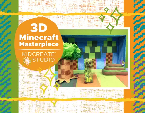 Picture for: 3D Minecraft Masterpiece with Kidcreate Studio