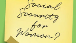 Picture for: Social Security  for Women