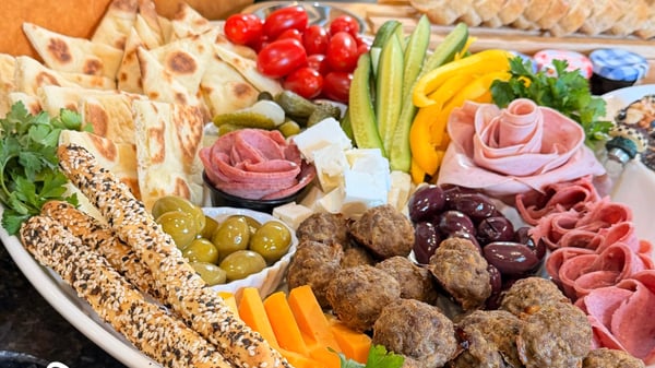 Picture for: Festive Mediterranean Mezze Charcuterie Board