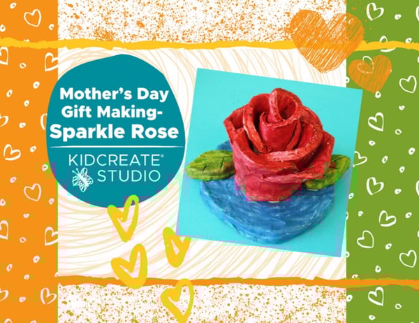 Picture for: Mother’s Day Gift Making- Sparkle Rose with Kidcreate Studio