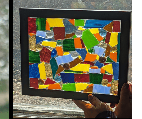 Picture for: Mini Stained Glass Mosaic Window on the Farm