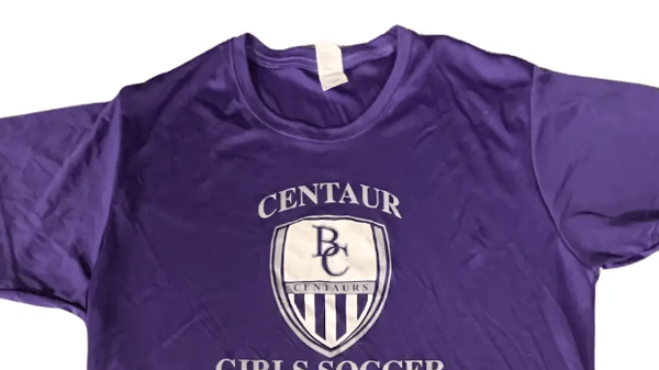 Picture for: "Centaur Girls Soccer" C2 Sport T-Shirt (Quick-Dry Material) - Girls XL