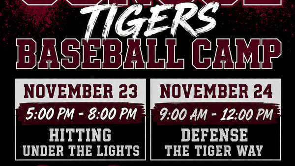 Image for Tiger Baseball Fall Camp