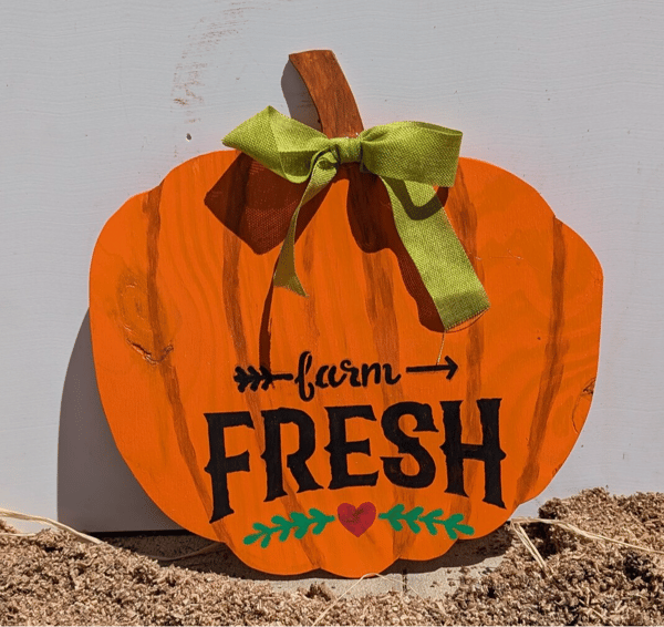 Picture for: Wood Pumpkin Painting with Artist at Heart