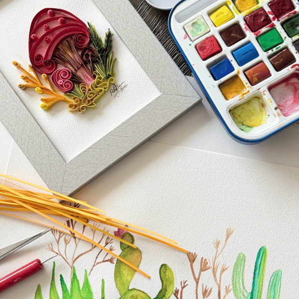 Picture for: Watercolor and Paper Art Workshop