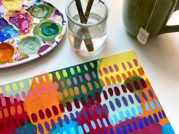 Picture for: NEW! Relaxing Painting Flow Workshop