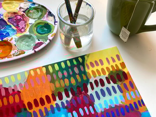 Picture for: NEW! Family Relaxing Painting Flow Workshop