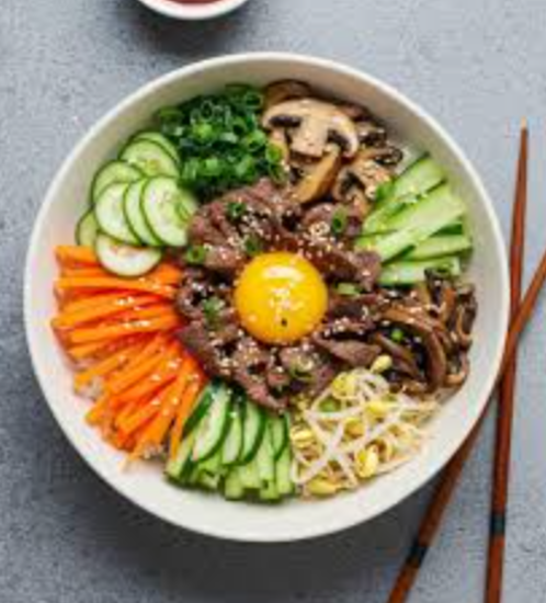 Picture for: Korean Street Food: Chicken Bulgogi Bibimbap