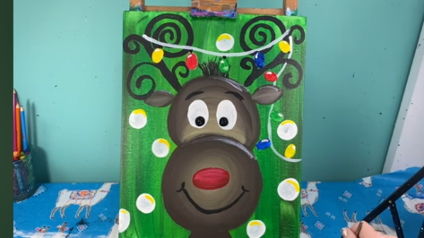 Course Reindeer Painting image 1