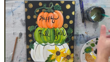 Course Pumpkin Painting image 1