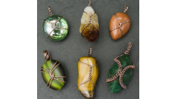 Picture for: Wire-Wrapped Gemstone Pendants- For Beginners