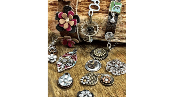 Picture for: Leather Riveted Bracelet