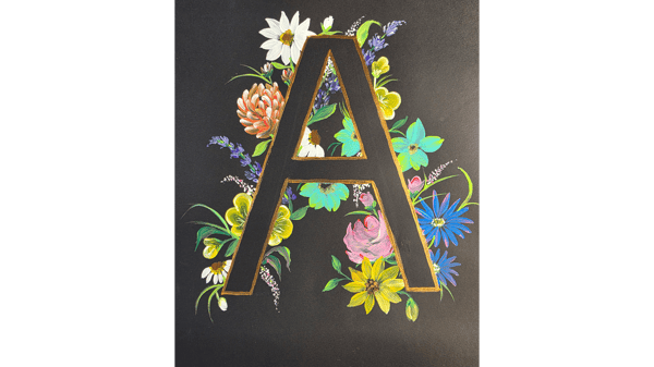 Picture for: Personalized Initial Artwork