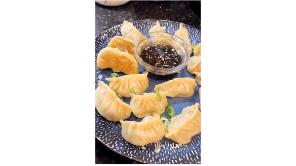 Picture for: Dim Sum Dumpling Dynasty: Pot Stickers with Homemade Wrappers, Filling & Dipping Sauce