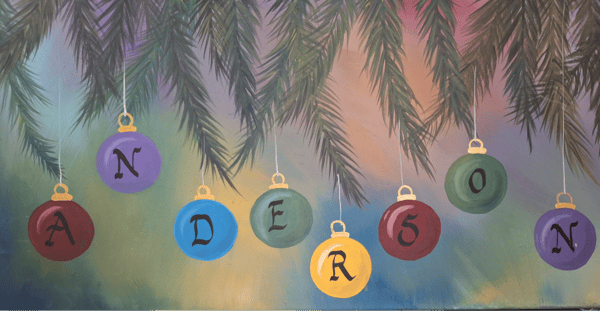 Picture for: Canvas Name Ornaments