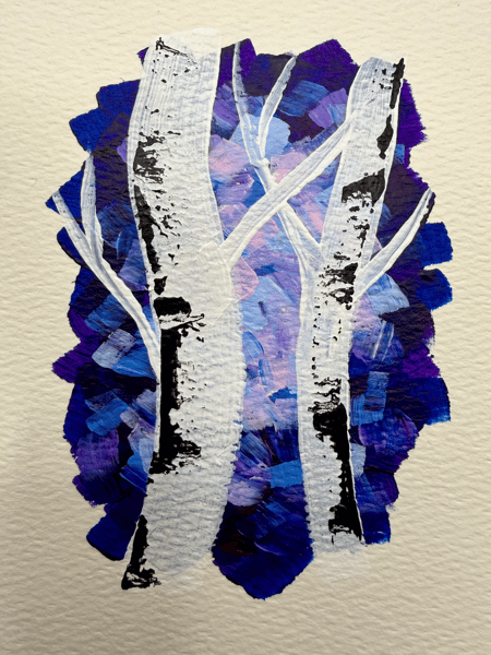 Picture for Painted Holiday Cards