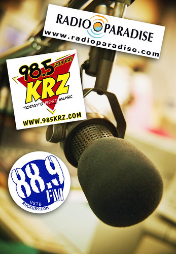 Radio Station Stickers
