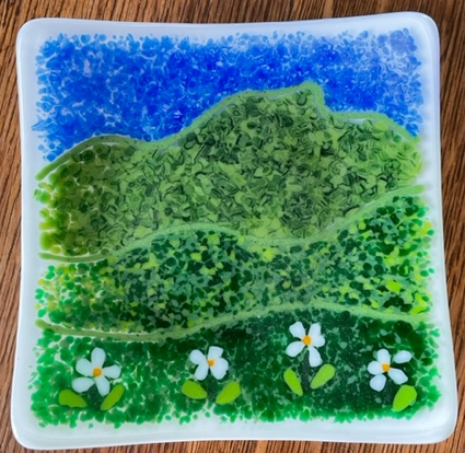 Picture for Fused Glass Small Plate Set