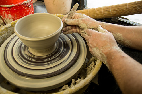 Throwing Pottery Bowl