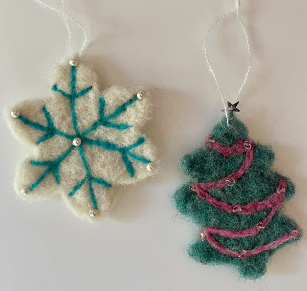 Picture for Needle-Felted Holiday Ornaments